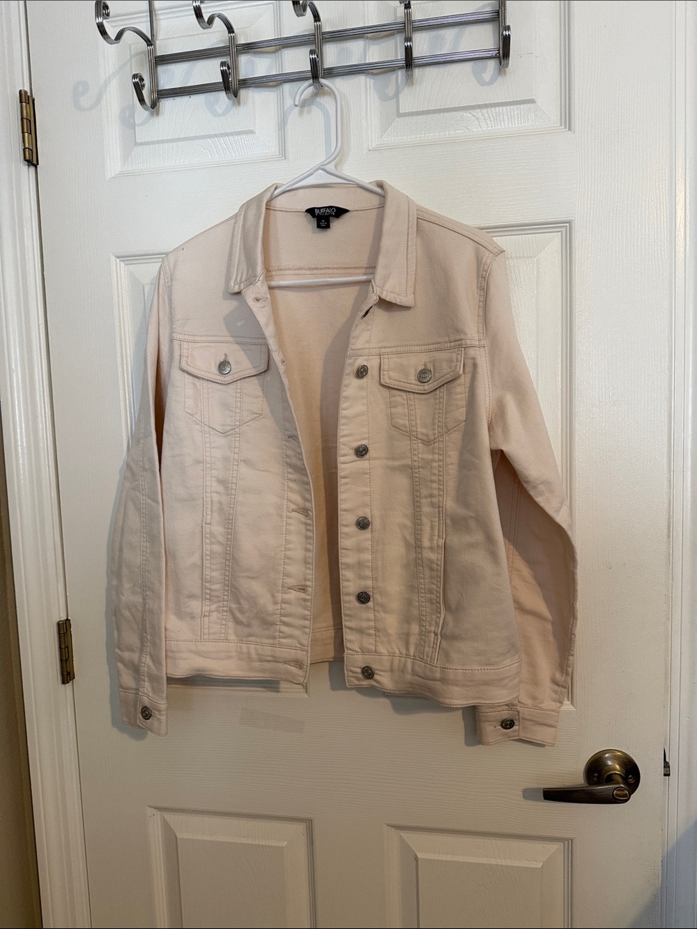 Buffalo David Bitton Pale Pink Denim Jacket